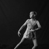 AISD10 08681BW  "Dancer Portrait" series by Jeff Knowles