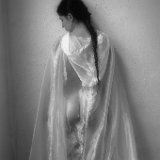 AISD14b06824e1BWV  "Apparitions" series - Mythography Creations(r) fantasy portraits and art by Jeff Knowles : mythography creations, ethereal, gossamer, mystical, ghostlike, adult, child, portrait