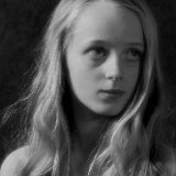 AISD14 03877c2IR  "Bare Essential" portrait and figurative art photography by Jeff Knowles : black and white, portrait, fine portrait, bare, essential, nude, naked, pure, purity, figurative, adult, child, parent, sibling, pregnancy, maternity, teen, preteen, tween