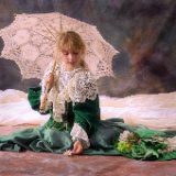 AISD10 15104rG  "Classicality" classic style portraits and figurative art by Jeff Knowles : portrait, fine portrait, classic, classical, traditional, figurative, adult, child, parent, sibling, pregnancy, maternity, teen, preteen, tween, child, family, contemporary, Ardent Images